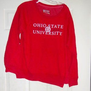 Ohio State University Sweatshirt Size L  Women Red